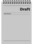 A4 Kareli Bloknot Draft - Gri 1