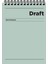 A4 Kareli Bloknot Draft - Yeşil 1