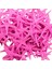 Polyester Deniz Yıldızı Minik Boy 1.5 cm -3 cm - 100'LÜ Pembe 1