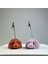 Kuzu Not Tutucu 2'li Set (Pembe-Terracota) 4