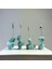 Nane Rengi Laocoon, Ares,apollo ve David Heykel Not Tutucu 4'lü Set 1