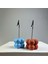 Bubble Not Tutucu 2'li Set (Açık Mavi - Meşe ) 3