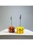 Bubble Not Tutucu 2'li Set ( Terracota - Sarı ) 1