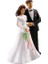 Gelin Damat Pasta Süsü 12 cm 1