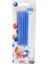 Doğum Günü Pasta Mumu Pastel 10 cm - 12 Adet Mavi 1