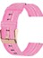 Samsung Galaxy Saat 3 İçin 41 mm. 20 mm. Naylon Dokuma Saat Bandı - Pembe (Yurt Dışından) 1