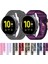Samsung Galaxy İçin Aktif 2 40 mm. 20 mm. Naylon Dokuma Saat Bandı - Çok Renkli (Yurt Dışından) 2