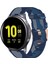 Samsung Galaxy Saat Aktif 2 İçin 40 mm. 20 mm. Naylon Dokuma Saat Bandı - Mavi (Yurt Dışından) 3