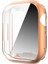 Darbeye Dayanıklı Tpu Herşey Dahil Elektrolizle Koruyucu Kılıf Apple Watch Series 7 45 mm. (Gül Altın) (Yurt Dışından) 1
