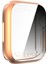 Darbeye Dayanıklı Tpu Herşey Dahil Elektrolizle Koruyucu Kılıf Apple Watch Series 7 45 mm. (Gül Altın) (Yurt Dışından) 2