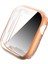 Darbeye Dayanıklı Tpu Herşey Dahil Elektrolizle Koruyucu Kılıf Apple Watch Series 7 45 mm. (Gül Altın) (Yurt Dışından) 3