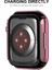 Apple Watch Serisi 7 41 mm. Enkay Hat-Prens 2 1 Adet Çerçeve + 9 H Temperli Cam Kılıf (Pembe) (Yurt Dışından) 3