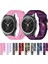 Samsung Gear S2 Klasik İçin 20 mm. Naylon Dokuma Saat Bandı - Mavi (Yurt Dışından) 2