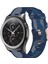 Samsung Gear S2 Klasik İçin 20 mm. Naylon Dokuma Saat Bandı - Mavi (Yurt Dışından) 3