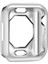 Darbeye Dayanıklı Tpu Elektrolizle Koruyucu Kılıf Apple Watch Series 7 45 mm. (Gümüş) (Yurt Dışından) 1