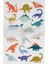 - Dinosaurs Tattoo Sheets - Dinozor Geçici Dövmeleri - 2'li 2