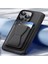 iPhone 12 Pro Max Standlı Kılıf Destekli Ayrılabilir Kart Tutuculu Kılıf Pu Orijinal Deri Cardsafe 3