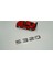 S320 Bagaj Krom Metal 3m 3D Yazı Logo 1