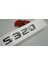 S320 Bagaj Krom Metal 3m 3D Yazı Logo 4