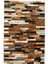 Kahverengi Dana Derisi Patchwork Halı 240 x 340 cm 1
