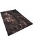 Bronz Varaklı Dana Derisi Patchwork Halı 160 x 230 cm 2