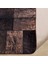 Bronz Varaklı Dana Derisi Patchwork Halı 160 x 230 cm 4