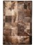 Bronz Varaklı Patchwork Doğal Dana Derisi 170 x 240 cm 1