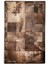 Bronz Varaklı Patchwork Doğal Dana Derisi 80 x 150 cm 1