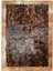 Kahverengi Varaklı Karamel Rengi Doğal Kürk Halı 170 x 240 cm 1