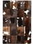 Karamel Rengi Doğal Dana Derisi Patchwork Halı 80 x 150 cm 1