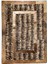 Gold Varaklı Karamel Rengi Doğal Kürk Halı 80 x 150 cm 1