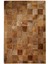 Leopar Desenli Kahverengi Rengi Doğal Dana Derisi Halı 120 x 180 cm 1