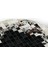 Siyah Beyaz Desenli Patchwork Dana Derisi 150 x 150 cm 5
