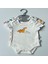 Oeko-Tex Class 2'li Erkek Bebek Kısa Kol Zıbın Body Cotton 3 Çıtçıt Zarf Yakalı 3