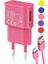 SG11 2.0A Micro Şarj Aleti SG11 Pembe 1