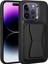 Apple iPhone 14 Pro Kılıf Kamera Çıkıntılı Kartlıklı Standlı ​pu Deri Memo Kapak 1