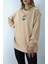 Baskılı Üç Iplik Sweat Vizon - DL420.1266.1 2