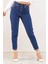 Contalı Mom Jeans Koyu mavi - 2411.392. 3