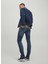 Normal Bel Slim Straight Mavi Erkek Denim Pantolon 12244787_JJITIM Jjıfox Jos 547 50SP 2