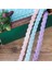 Dekoratif sutaşı şerit 1 metre - Lila 3