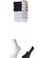Siyah ve Beyaz Erkek Babet Çorap 6 Çift 1
