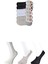 Siyah Gri ve Beyaz Erkek Babet Çorap 6 Çift 1