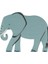 - Elephant Napkin - Fil Peçeteler - 16'lı 1