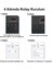 Lenovo Tab 4 10 - Tab 4 10 Plus 2in1 Set Bookcase Deri Standlı Kılıf + Bluetooth Klavye - AL8110 4