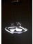 Tuğçe Kristal Gloplu LED Salon Avizesi 3