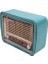 Dekoratif Metal Radyo Kumbaralı Vintage Hediyelik 2
