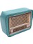Dekoratif Metal Radyo Kumbaralı Vintage Hediyelik 3