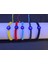 3 Lü Makromeli Kırmızı Mavi Sarı Siyah Lacivert Renk Seçenekleri Nazar Boncuklu Ip Bileklik 3