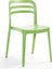 Aspen Bahçe Balkon Renkli Sandalye Yeşil 4'lü Set 1