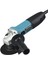 1600 Watt 125 mm Sjs Metal Şanzıman Avuç Içi Taşlama Makinası (Mavi) 1